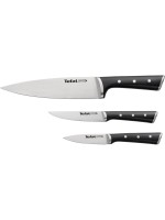 Tefal Jeux de couteaux Ice Force 3 pièces Noir
