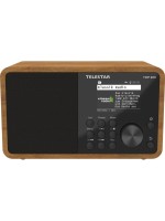 Telestar WLAN-Digitalradio TOP 200, Braun/Holz, Internet, BT 5.3, USB-Rec, App