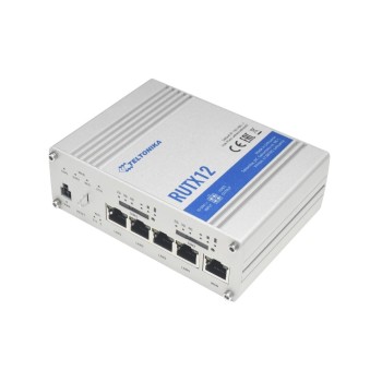 Teltonika Dual-LTE Industrierouter RUTX12, 2x LTE 300Mbps, 5GE, 876Mbps WLAN-AC, BT Teltonika Dual-LTE Industrierouter RUTX12, 2x LTE 300Mbps, 5GE, 876Mbps WLAN-AC, BT