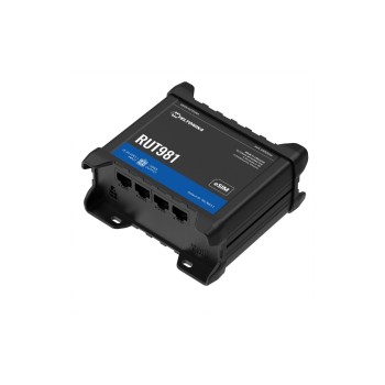 Teltonika RUT981 LTE-Industrierouter,Global, Cat.4 150Mbps, 4FE, WiFi-4, 2xSIM, 1xeSIM