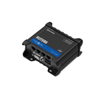 Teltonika RUT986 LTE-Industrierouter,Global, Cat.4 150Mbps, 4FE, WiFi-4, Serial. Modbus