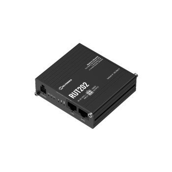 Teltonika Routeur Industriel LTE RUT202 double SIM Wi-Fi en aluminium Teltonika Routeur Industriel LTE RUT202 double SIM Wi-Fi en aluminium