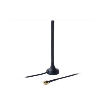 Teltonika PR1KRF30: WLAN-Antenne, SMA Anschluss, 1.5m cable, 2dBi, Magnetisch Teltonika PR1KRF30: WLAN-Antenne, SMA Anschluss, 1.5m cable, 2dBi, Magnetisch