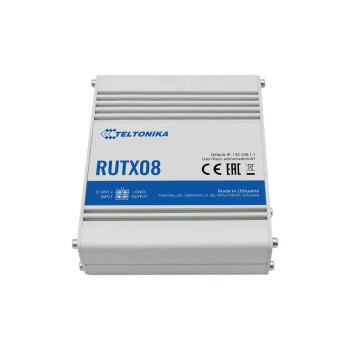 Teltonika Industrierouter RUTX08, VPN, Firewall, 4xGE, Quadcore CPU, 9-50Volt Teltonika Industrierouter RUTX08, VPN, Firewall, 4xGE, Quadcore CPU, 9-50Volt