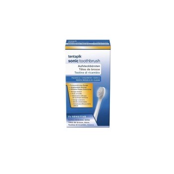 Tentapik Tête de brosse à dents Sensitive Blanc, 3 pièces