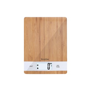 Terralion Balance de cuisine Bamboo USB Brun Terralion Balance de cuisine Bamboo USB Brun