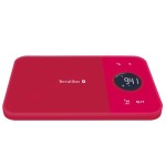Terraillon Balance de cuisine NutriTab Rouge