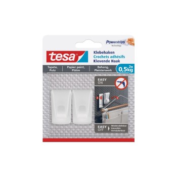 Tesa Deco Haken 2 x 0.5KG, for Tapete & Putz Tesa Deco Haken 2 x 0.5KG, for Tapete & Putz