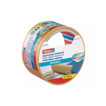 tesa Doppelseitiges Klebeband Universal, 50 mm x 5 m tesa Doppelseitiges Klebeband Universal, 50 mm x 5 m