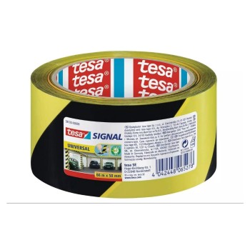 Tesa SIGNAL Universal Markierungsklebeband, black / yellow Tesa SIGNAL Universal Markierungsklebeband, black / yellow