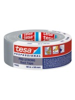 tesa Ruban textile adhésif Pro 74662 Strong, Argent, 50 m x 50 mm