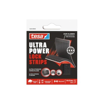 Ultra Power Lock Strips, 2 Paar á 2kg, 50x25mm Ultra Power Lock Strips, 2 Paar á 2kg, 50x25mm