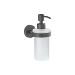 tesa Distributeur de savon mural Gris lune 200 ml, Gris