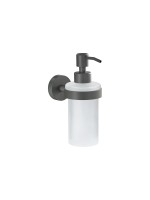 tesa Distributeur de savon mural Gris lune 200 ml, Gris