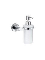 tesa Distributeur de savon mural Loxx 200 ml, Argenté