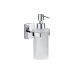 tesa Distributeur de savon mural Klaam 200 ml, Argenté