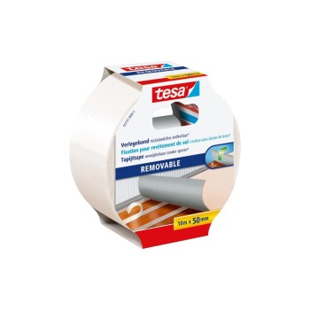 Verlegeband rückstandsfrei entfernbar, 10 m x 50 mm Verlegeband rückstandsfrei entfernbar, 10 m x 50 mm