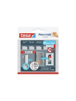 tesa Striscia di montaggio Powerstrips CLICK Slim - 4 x 2 pièces