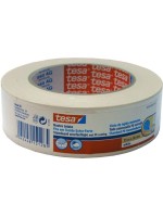 tesa Ruban textile adhésif 25 m x 38 mm, blanc