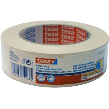 Gaffer Tape 25 m x 38 mm, Weiß, Gewebeklebeband 25m