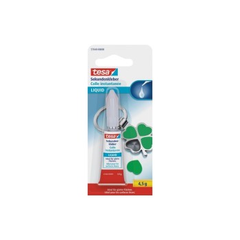 tesa Sekundenkleber Instant Glue Liquid, 4,5g