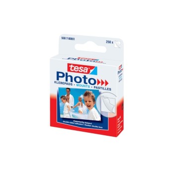tesa Klebepads Foto-Haftpads, 250 Stück tesa Klebepads Foto-Haftpads, 250 Stück