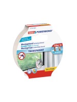 tesa Powerbond Montageband transparent, 5m x 19mm