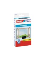 tesa Insect Stop Fliegengitter, Standard Fenster, 1m x 1m