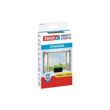 tesa Insect Stop Fliegengitter, Standard Fenster, 1m x 1m tesa Insect Stop Fliegengitter, Standard Fenster, 1m x 1m