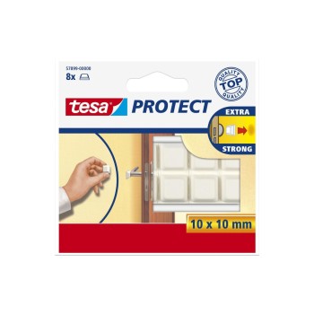 tesa Protect Schutzpuffer, 10mm x 10mm, 8 Stück tesa Protect Schutzpuffer, 10mm x 10mm, 8 Stück