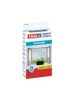 tesa Insect Stop Fliegengitter, Standard Fenster, 1.3m x 1.5m