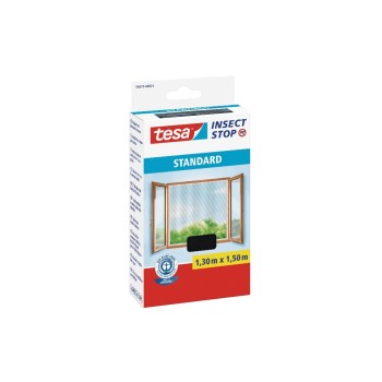 tesa Insect Stop Fliegengitter, Standard Fenster, 1.3m x 1.5m tesa Insect Stop Fliegengitter, Standard Fenster, 1.3m x 1.5m