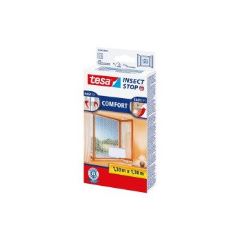 Tesa Insect Stop Comfort Fenster white, Grösse: 1.3m x 1.3m, Tesa Insect Stop Comfort Fenster white, Grösse: 1.3m x 1.3m,