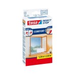 Tesa Insect Stop Comfort Fenster blanc, Grösse: 1.2m x 2.4m,