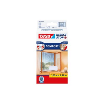 Tesa Insect Stop Comfort Fenster white, Grösse: 1.2m x 2.4m, Tesa Insect Stop Comfort Fenster white, Grösse: 1.2m x 2.4m,