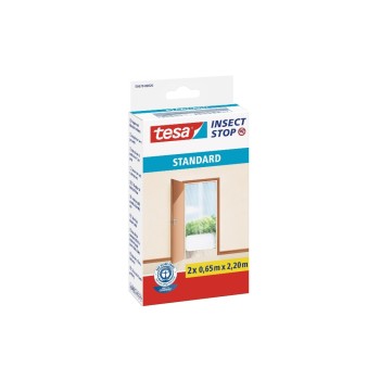 Tesa Insect Stop Standard Türen white, Grösse: 2x 0.65m x 2.2m, Tesa Insect Stop Standard Türen white, Grösse: 2x 0.65m x 2.2m,