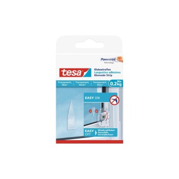 Klebestreifen transparent, Glas, 0,2 kg, 16 x 0,2KG Klebestreifen transparent, Glas, 0,2 kg, 16 x 0,2KG
