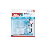 tesa Crochet adhésif 0,2 kg pour surfaces transparentes