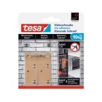 tesa Vis adhésive 10 kg pour murs + pierre, rectangulaire