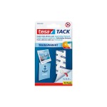 Tesa TACK doppelseitige Klebepads, transparent, 72 Stk.