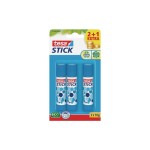Tesa Klebestift ecoLogo blau, 3 Stick