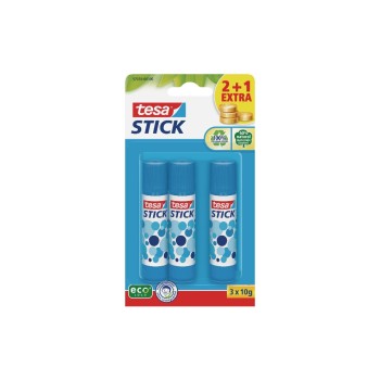 Tesa Klebestift ecoLogo blue, 3 Stick Tesa Klebestift ecoLogo blue, 3 Stick