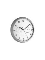TFA Dostmann Horloge murale Argenté