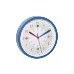 TFA Dostmann Horloge murale pour enfants Tick & Tack Bleu