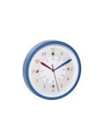 Kinder-Wanduhr blue, ohne Batterie