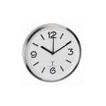 TFA Dostmann Horloge murale radio Blanc