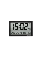 TFA Dostmann Horloge radio-pilotée Noir