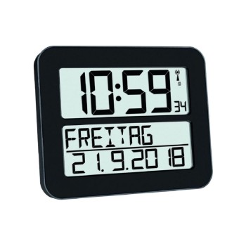 TFA TimeLine MAX Funk-Wanduhr, ohne Batterie