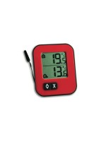 TFA Dostmann Thermomètre MOXX Digital, Rouge