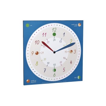 TFA TICK & TACK Kinder-Lernuhr, blue, FS-NEUTR